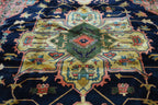 10' 0" x 14' 2" India Heriz Rug image 8