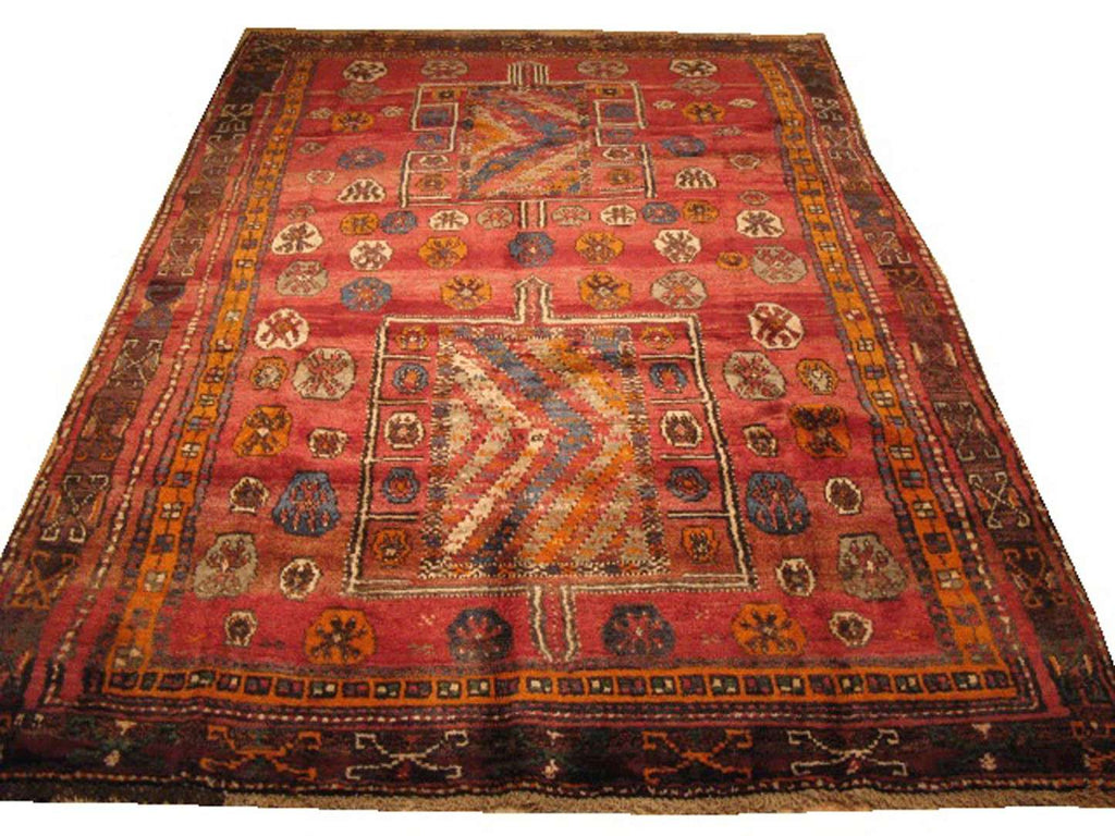 6' 4" x 9' 2" Persian Gabbeh Rug image 0