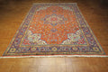 7' 0" x 10' 2" Persian Tabriz Rug image 7