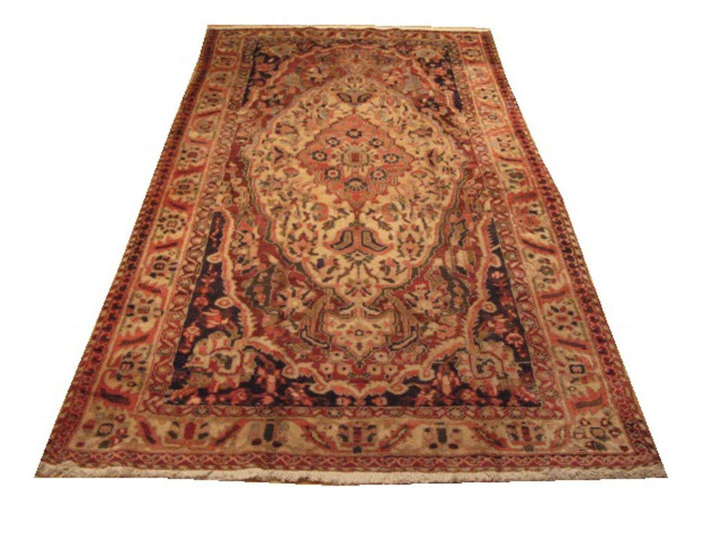 5' 3" x 9' 8" Persian Bakhtiari Rug image 0