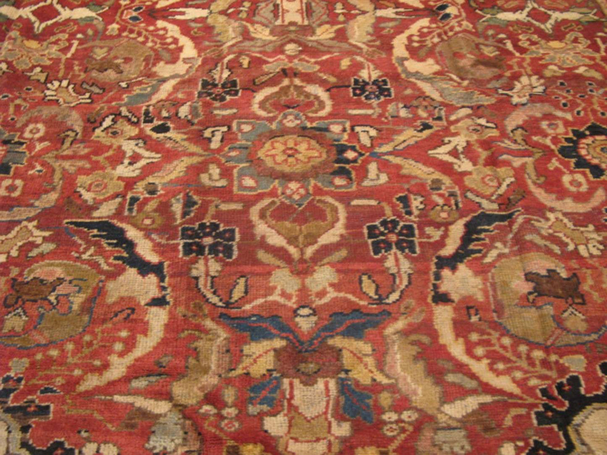 8' 7" x 12' 3" Persian Sultanabad Rug image 5