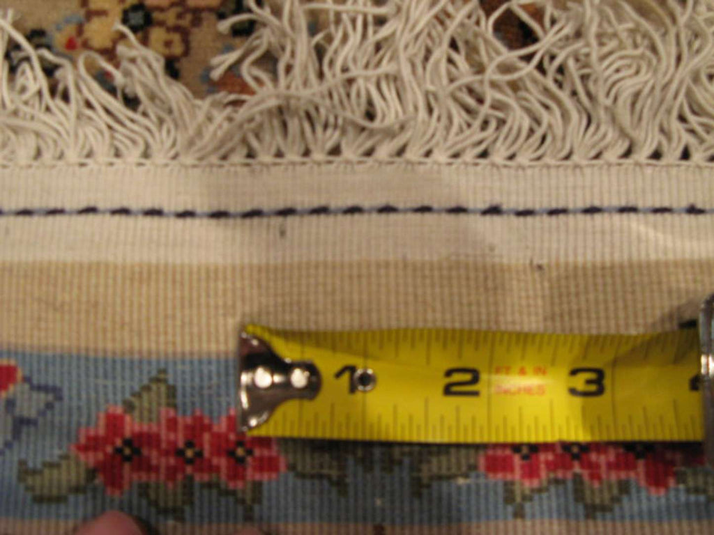 1' 8" x 2' 0" Vintage Varamin Rug image 12