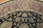 8' 4" x 8' 4" India Agra Round Rug image 2