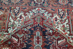 7' 9" x 11' 4" Persian Heriz Rug image 2