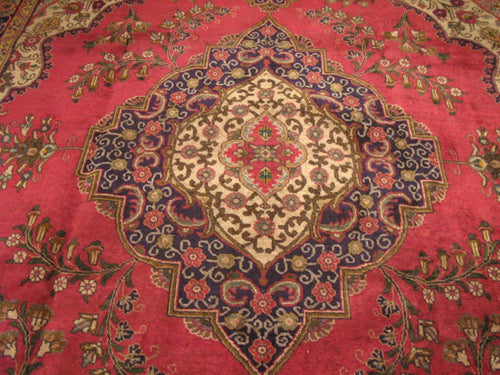 10' 0" x 12' 9" Persian Tabriz Rug image 8