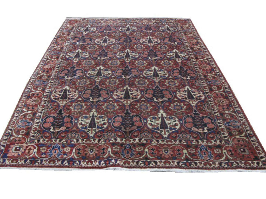 7' 0" x 10' 4" Persian Bakhtiari Rug image 0