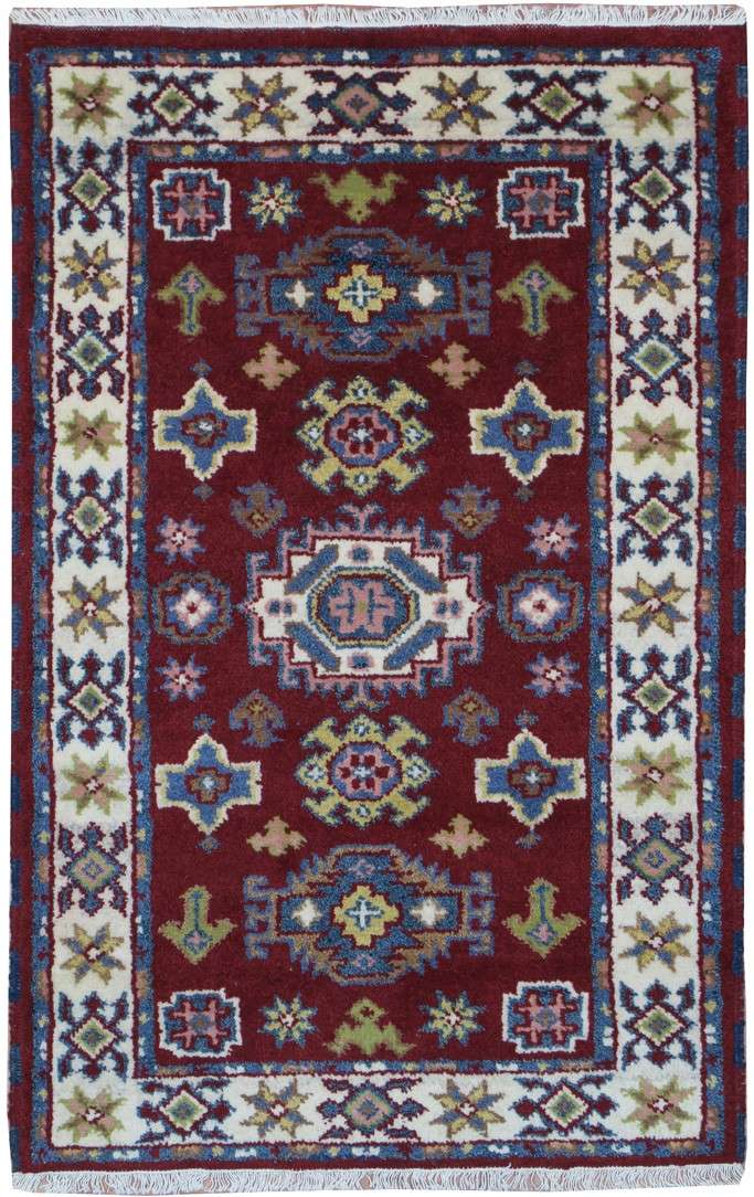 3' 0" x 5' 0" India Kazak Rug image 0