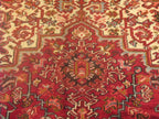 7' 3" x 10' 4" Persian Heriz Rug image 2
