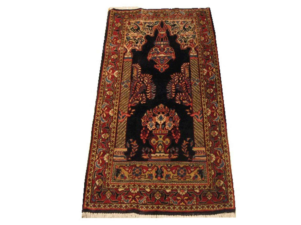 2' 1" x 4' 0" Persian Qum Rug image 0