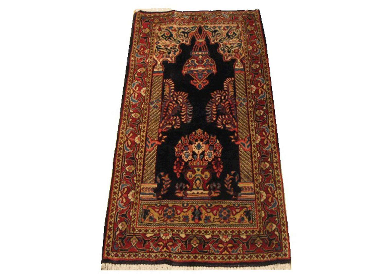 2' 1" x 4' 0" Persian Qum Rug image 0