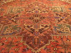 8' 3" x 10' 9" Persian Heriz Rug image 5