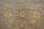 9' 2" x 12' 1" India Oushak Rug image 6