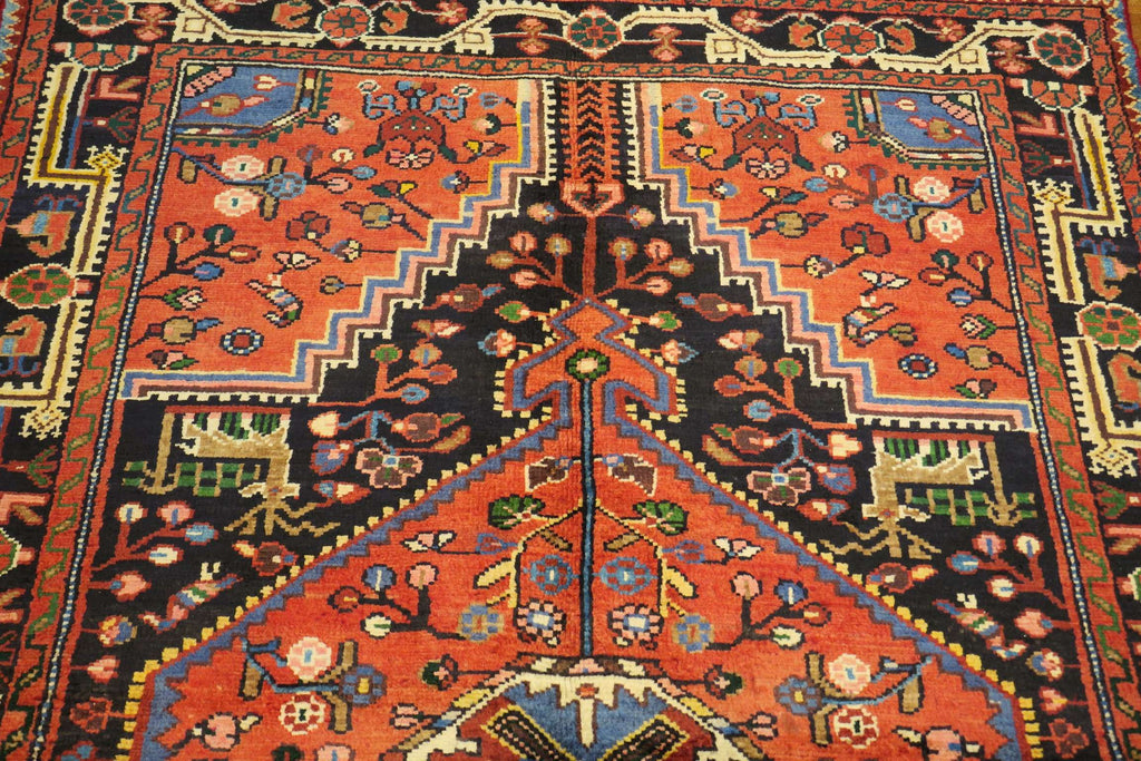 4' 1" x 6' 9" Persian Hamadan Rug image 5