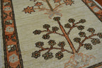 1' 8" x 2' 3" India Oushak Rug image 2