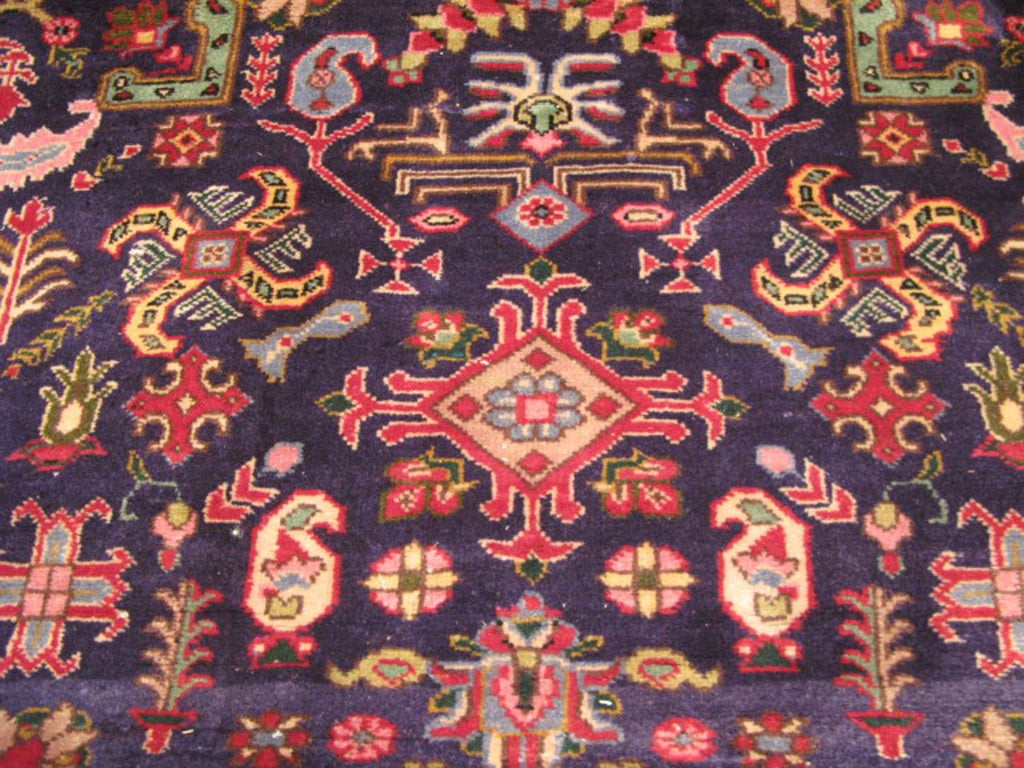 7' 1" x 11' 4" Persian Tabriz Rug image 9