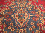 8' 8" x 11' 6" Persian Yaazd Rug image 6
