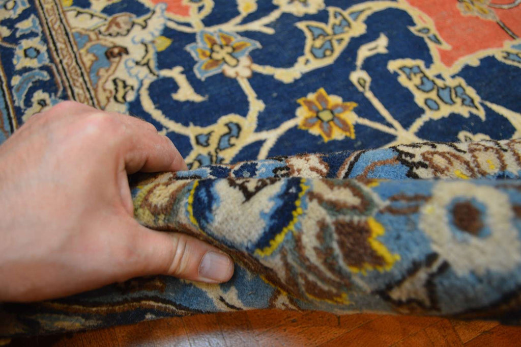 6' 3" x 9' 5" Persian Mohtasham Rug image 11