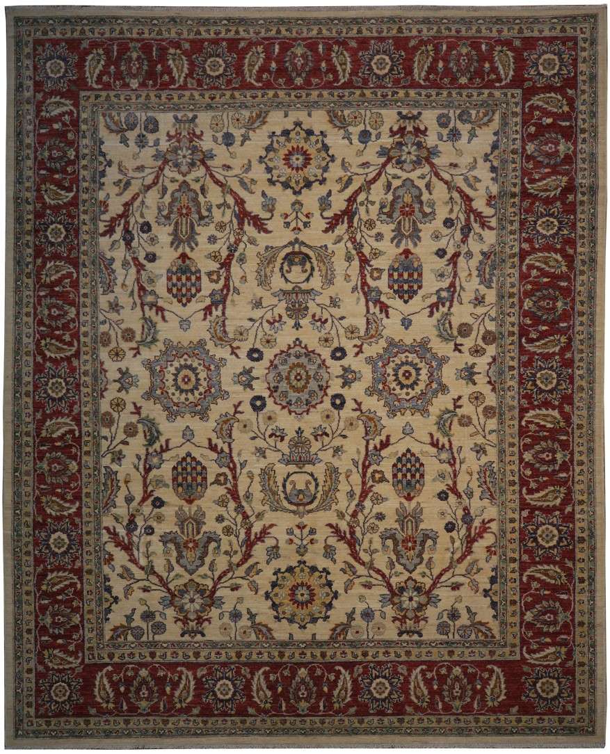 8' 1" x 9' 10" Pakistan Chobi Rug image 0