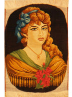 1' 8" x 2' 3" Persian Tabriz Rug image 0