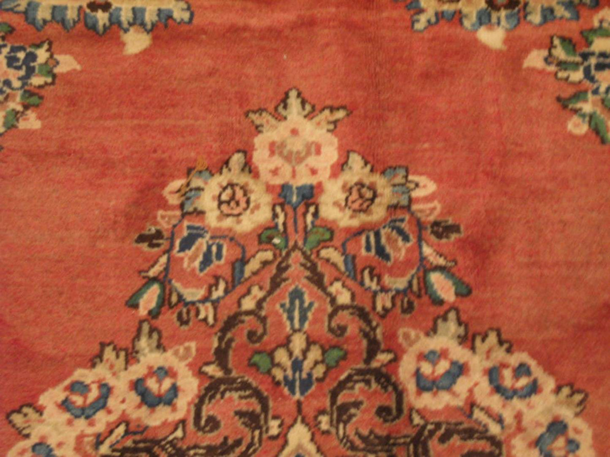 6' 1" x 10' 8" Persian Sarouk Rug image 8