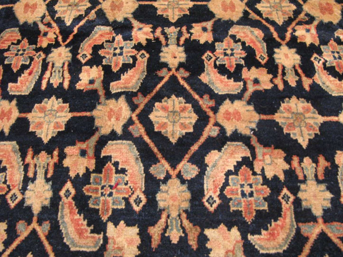 4' 5" x 10' 0" Persian Sarouk Runner image 5