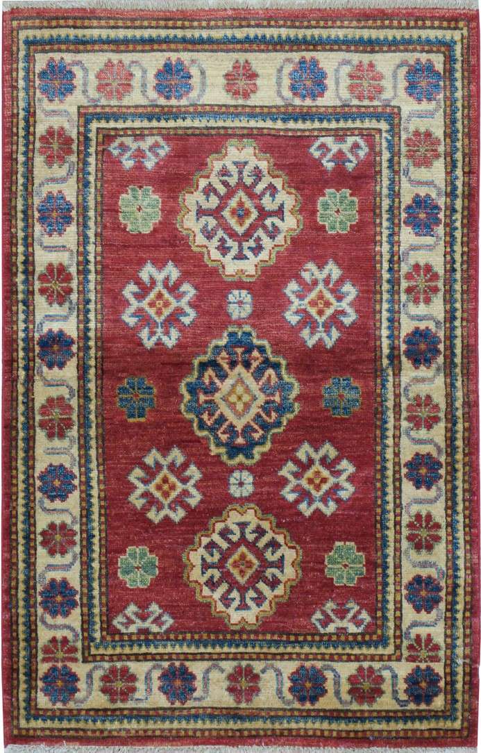 2' 7" x 4' 2" Pakistan Kazak Rug image 0