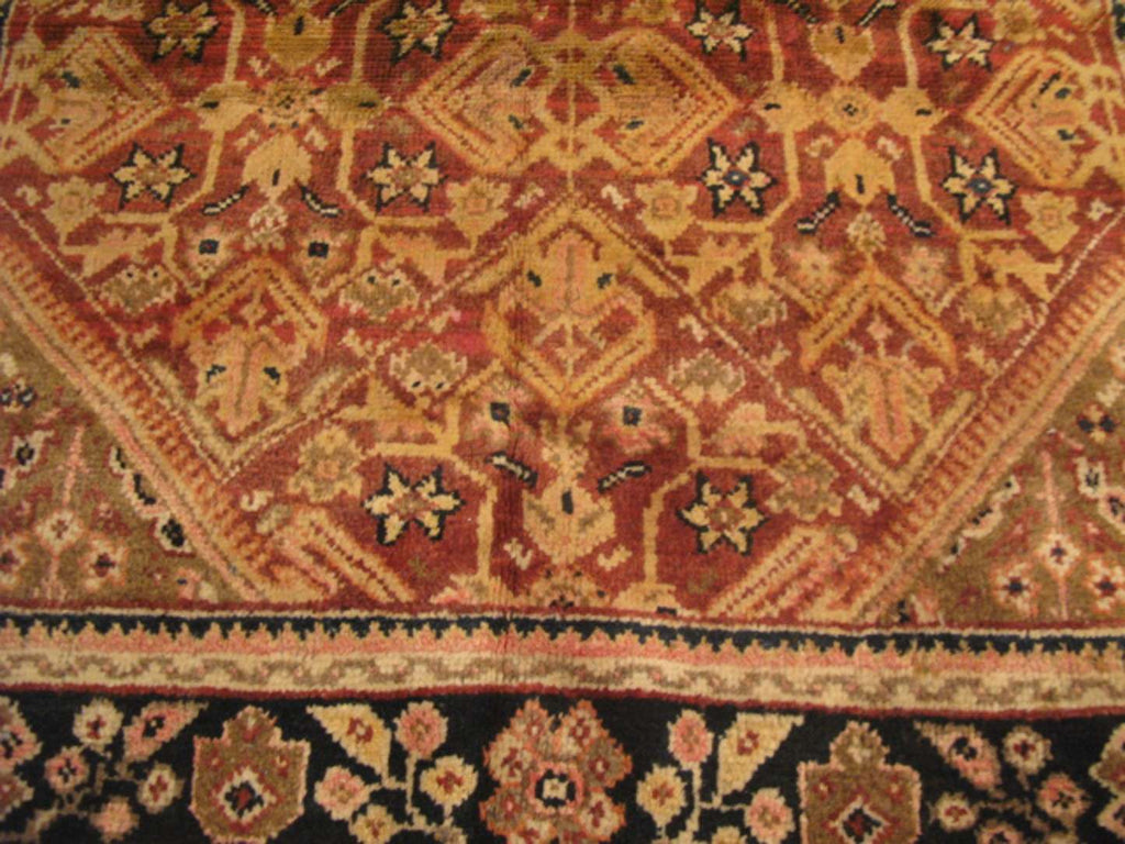 4' 4" x 6' 9" Vintage Mahal Rug image 5