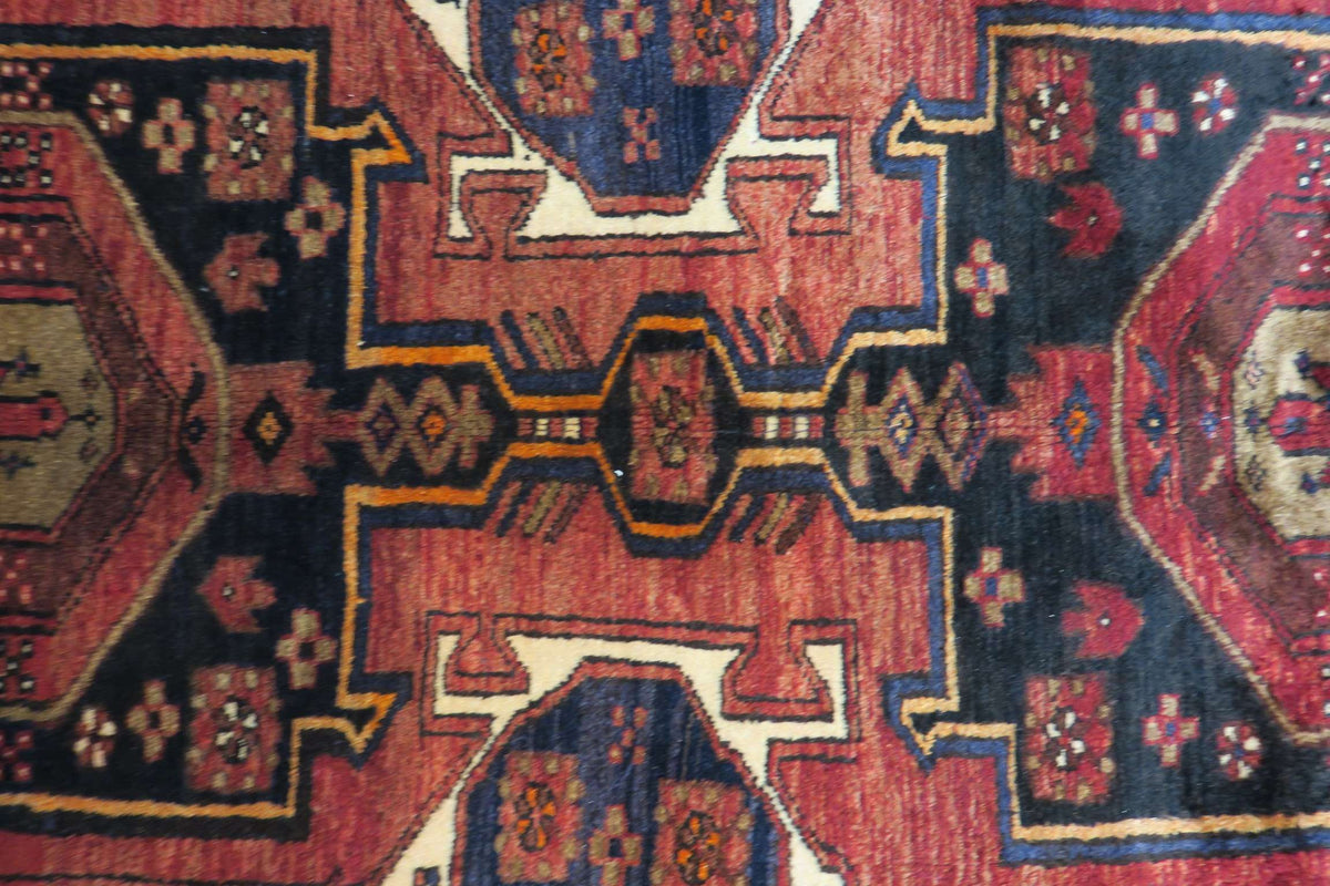 3' 5" x 9' 10" Persian Hamadan Runner image 7