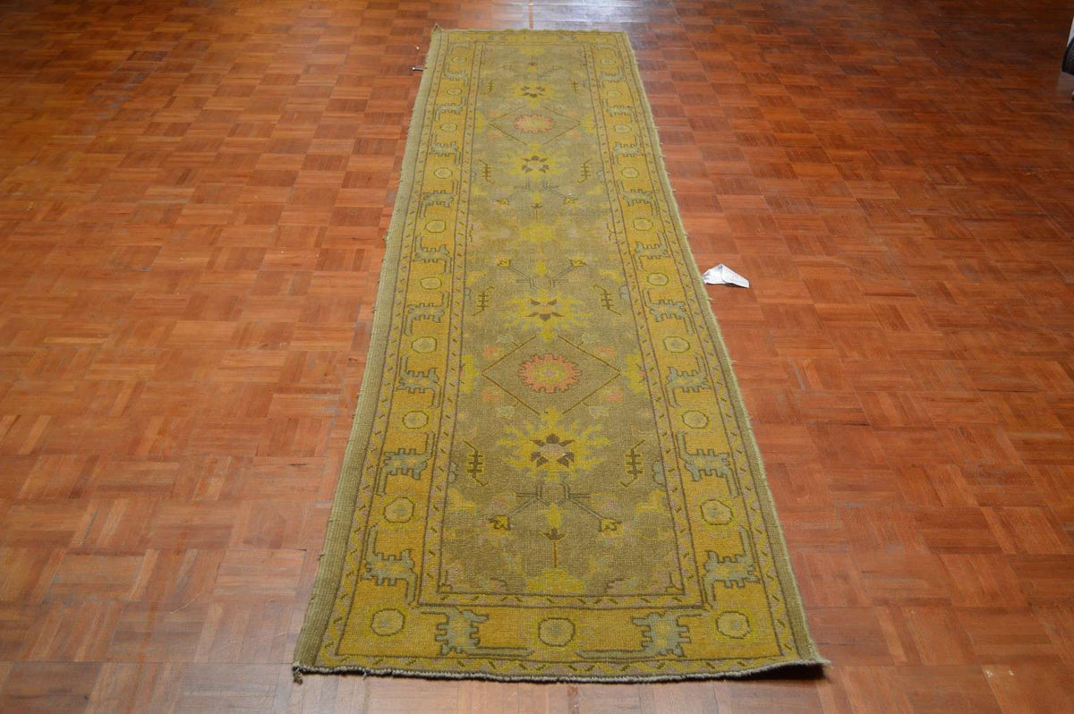 2' 9" x 13' 5" Turkish Oushak Runner image 1