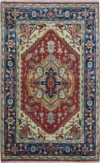 3' 0" x 4' 9" India Serapi Rug image 0