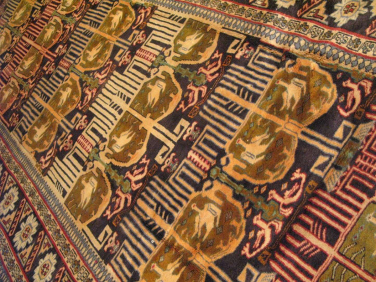 5' 2" x 10' 5" Persian Karabagh Rug image 7