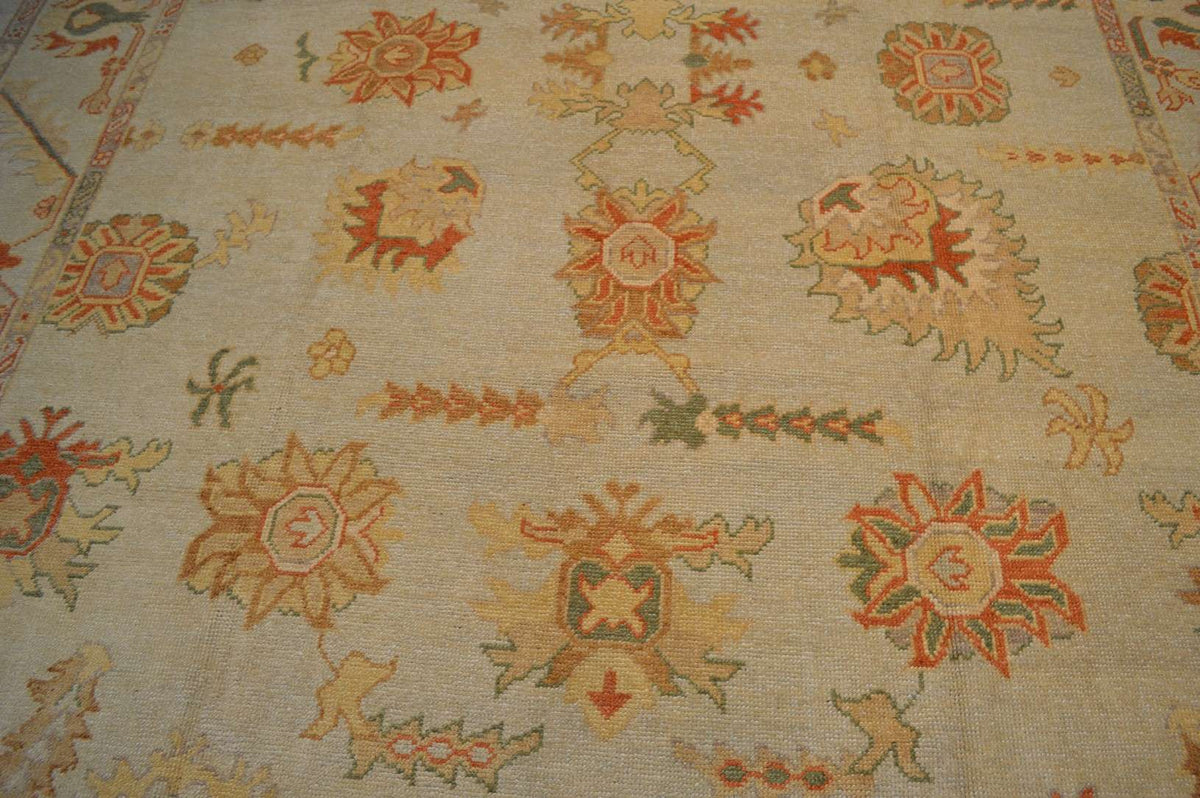 9' 9" x 12' 8" Turkish Oushak Rug image 7