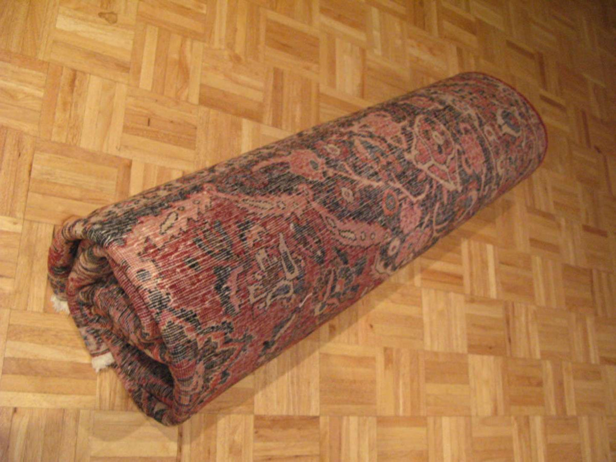 7' 0" x 10' 3" Vintage Bakhtiari Rug image 11