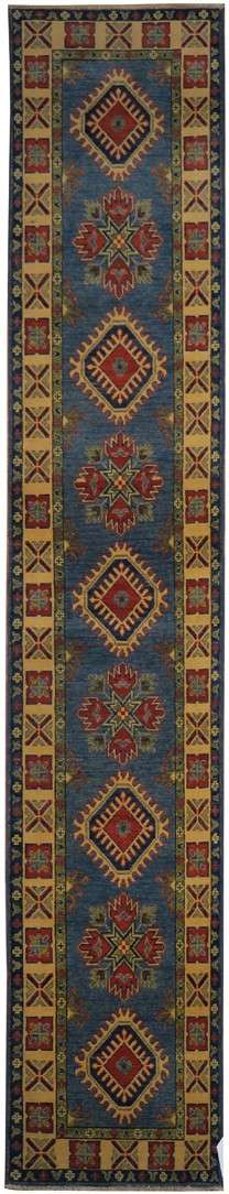 2' 0" x 11' 0" Pakistan Kazak Runner image 0