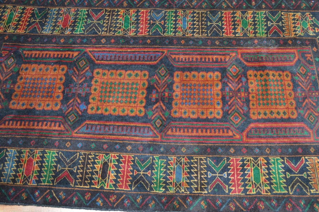 3' 5" x 6' 4" Afghanistan Belouch Rug image 11