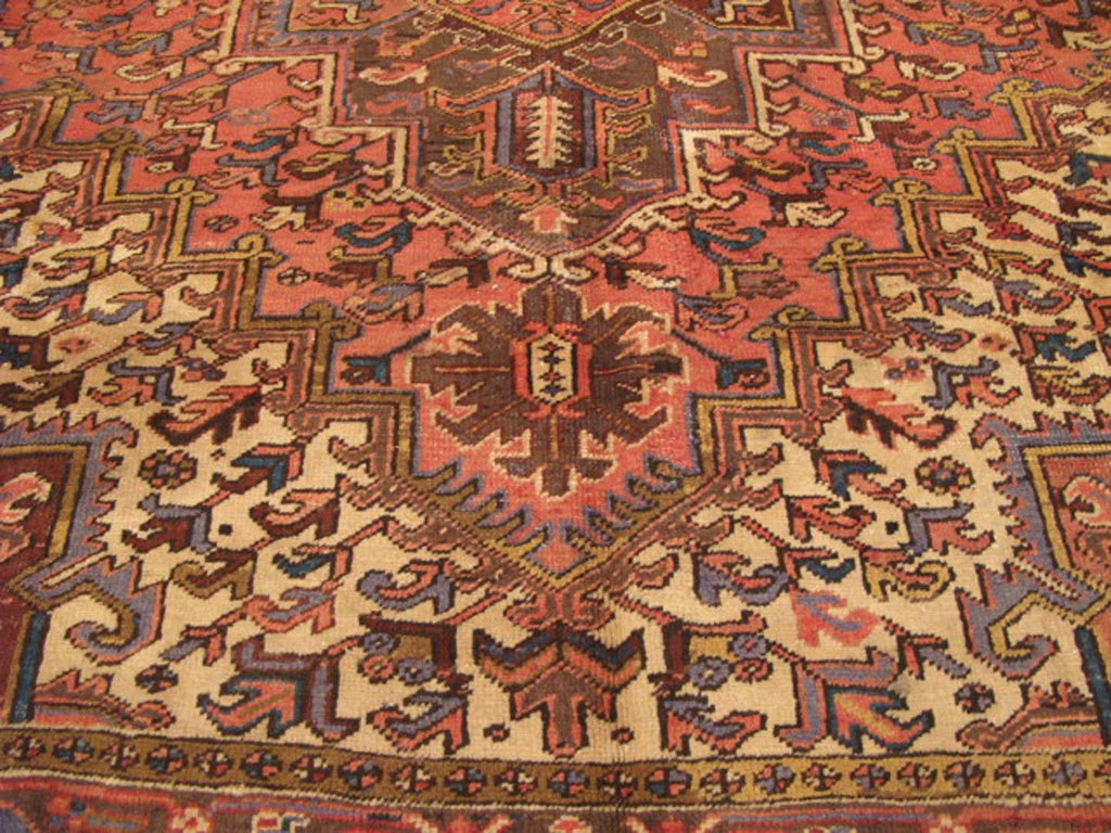 6' 1" x 8' 9" Persian Heriz Rug image 6
