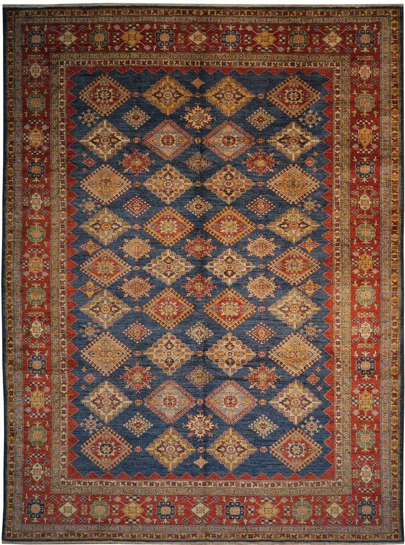 9' 0" x 12' 0" Pakistan Kazak Rug image 0