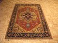 4' 0" x 6' 1" India Serapi Rug image 2