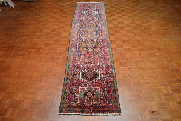 2' 8" x 13' 6" Persian Heriz Runner image 1