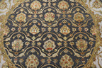 6' 3" x 6' 2" India Jaipur Round Rug image 5