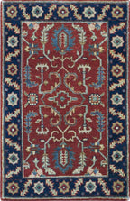 2' 0" x 3' 0" India Serapi Rug image 0