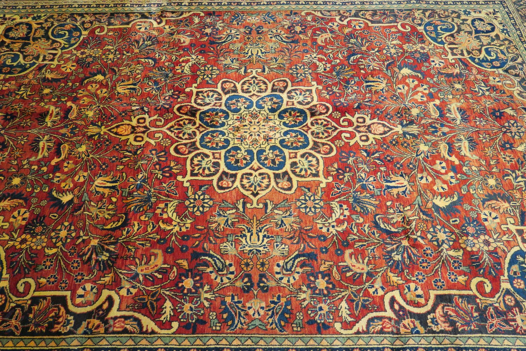 7' 1" x 9' 10" Persian Bijar Rug image 10