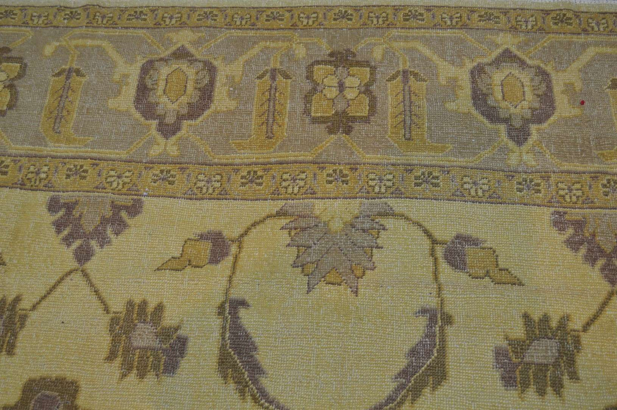 10' 8" x 14' 0" Turkish Oushak Rug image 12