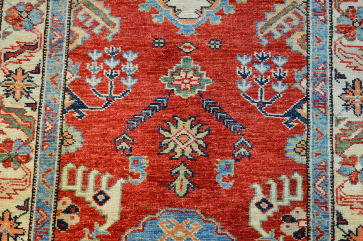 2' 9" x 8' 10" Pakistan Kazak Runner image 7