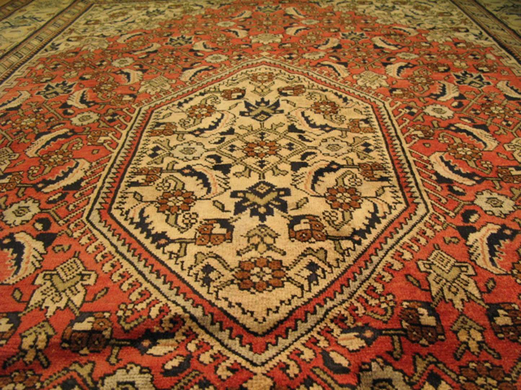 6' 8" x 9' 9" Persian Ardabil Rug image 10
