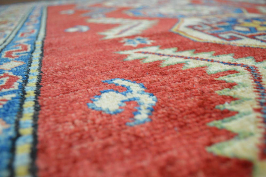 3' 7" x 5' 1" Pakistan Kazak Rug image 9