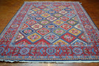 8' 5" x 11' 7" India Soumak Rug image 1