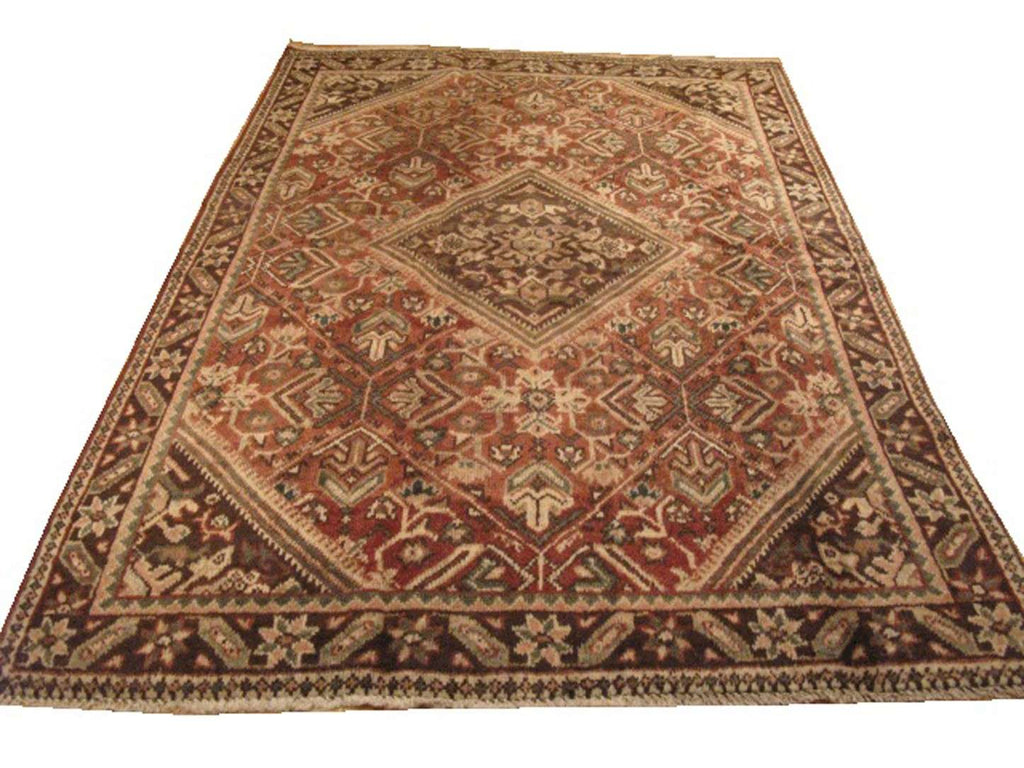 4' 3" x 6' 6" Vintage Mahal Rug image 0
