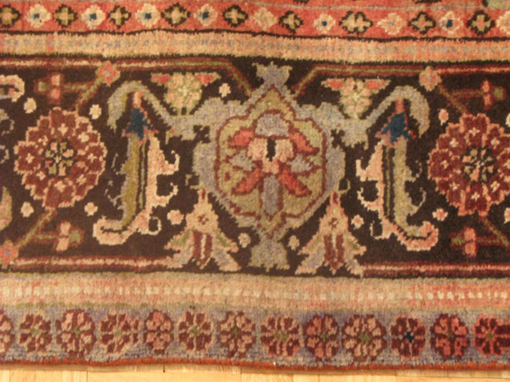 6' 9" x 9' 8" Persian Heriz Rug image 10