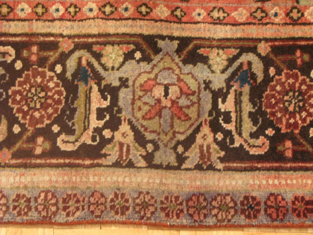 6' 9" x 9' 8" Persian Heriz Rug image 10